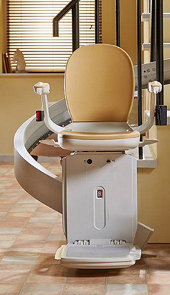 Curved Stairlift from Acorn Stairlifts