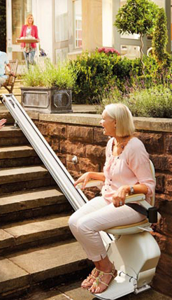 Ourdoor Stairlift from Acorn Stairlifts